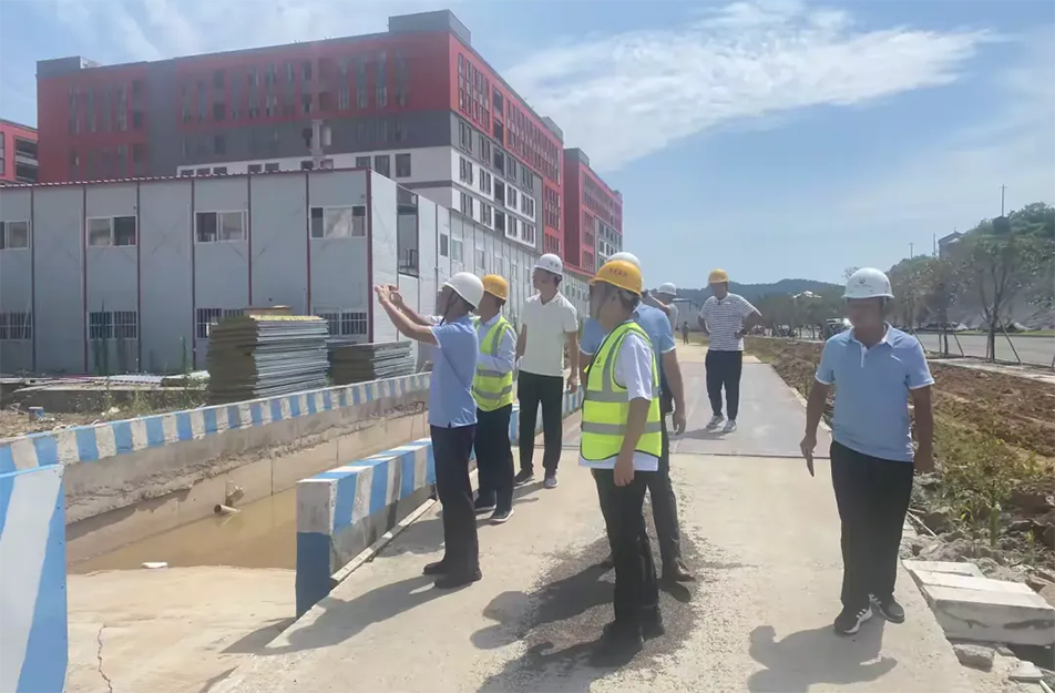 南昌市政建設集團有限公司項目質(zhì)量安全全過程管理督查大檢查